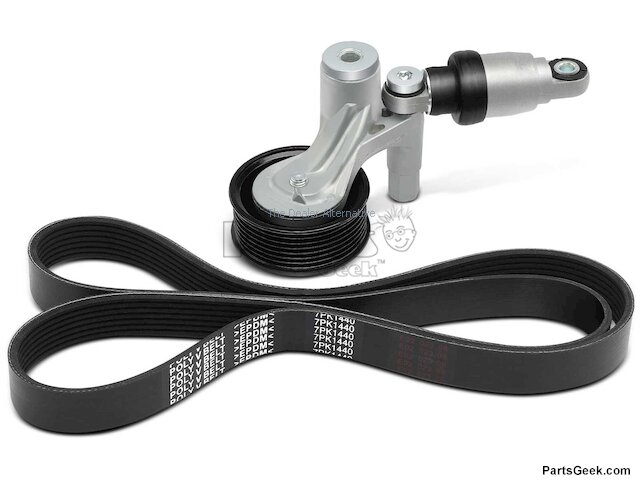 Accessory Drive Belt Kit - 2013-2017 Honda Accord 2.4L 4-Cylinder Naturally Aspirated - Autopart Premium 123280-03419281