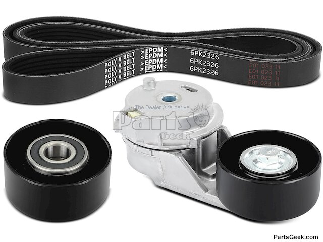 Accessory Drive Belt Kit - 2006-2010 Hummer H3 - Autopart Premium 18605-03881868