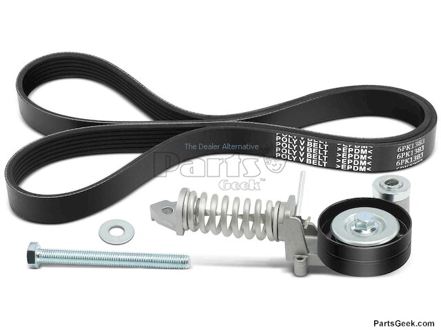 Accessory Drive Belt Kit - 2013-2018 Buick Encore 1.4L 4-Cylinder - Autopart Premium 127968-03784415