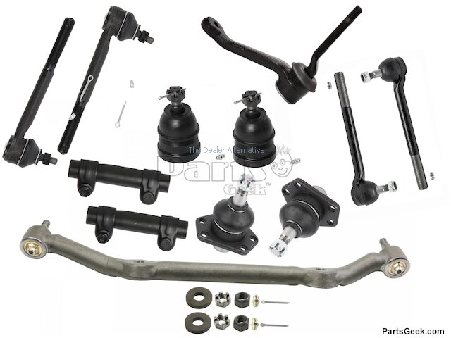 Front Ball Joint and Tie Rod Kit - 1996-2003 Chevrolet S10 - DriveBolt 3681-03034090