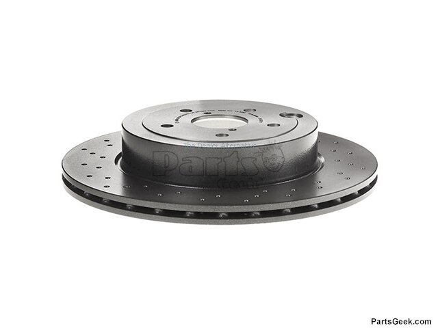 Rear Brake Rotor - 2018-2021 Subaru WRX STI 2.5L H4 - Brembo 143502-03880449