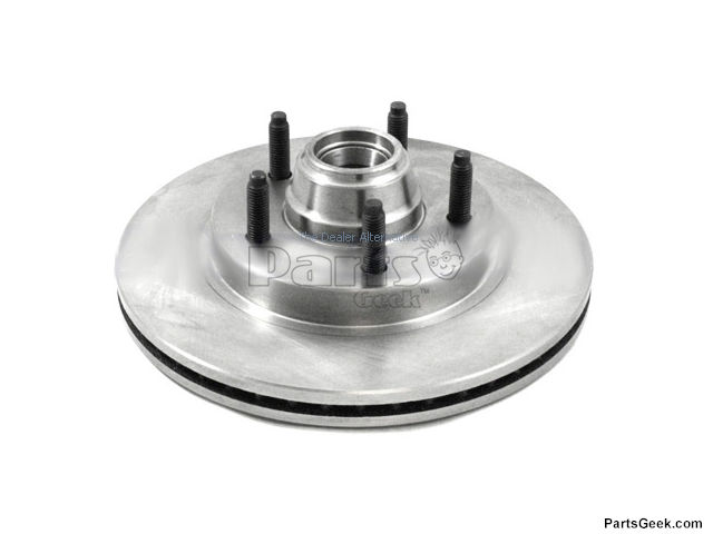 Front Brake Rotor Vented and Hub Assembly - 308MM - 1999-2003 Ford F150 RWD - DuraGo 5292-07481313