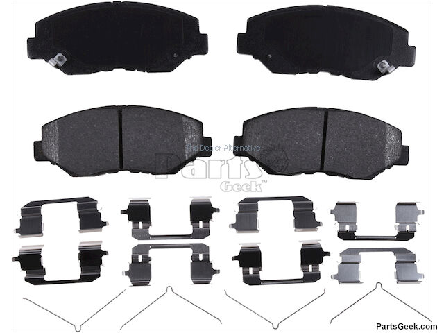 Front Brake Pad Set - 2012-2021 Honda Civic - API 118456-07570243