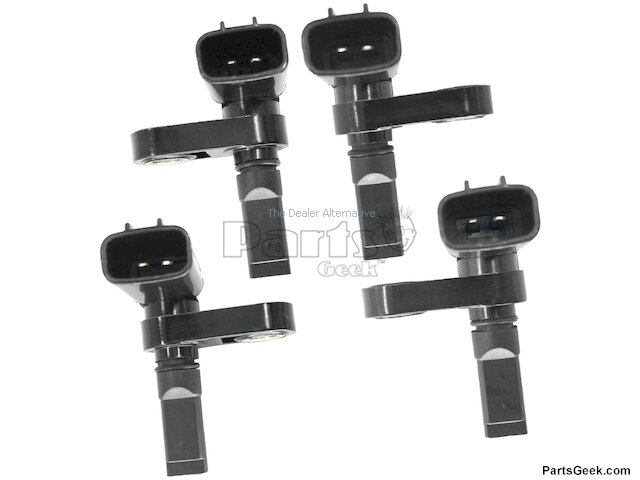 Front and Rear ABS Speed Sensor Kit - 4 Piece - 2005-2018 Toyota Tacoma - Replacement 18535-02009628