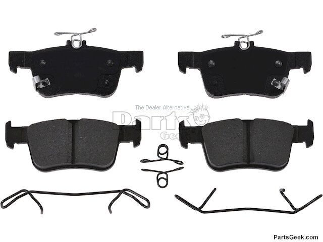 Rear Brake Pad Set - 2016-2024 Honda Civic - API 137958-07617403