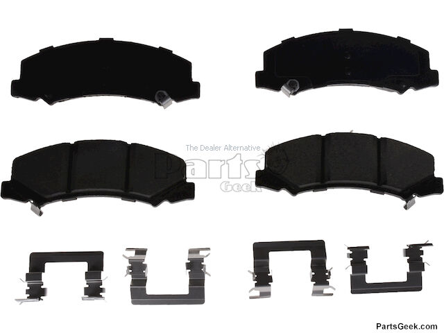 Front Brake Pads - Set of 4 - 2006-2013 Chevrolet Impala - API 18620-07491693