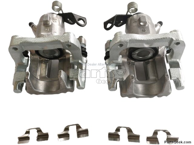 Rear Brake Caliper Set - 2000-2005, 2008-2009 Volkswagen Jetta - Replacement 7459-02180954