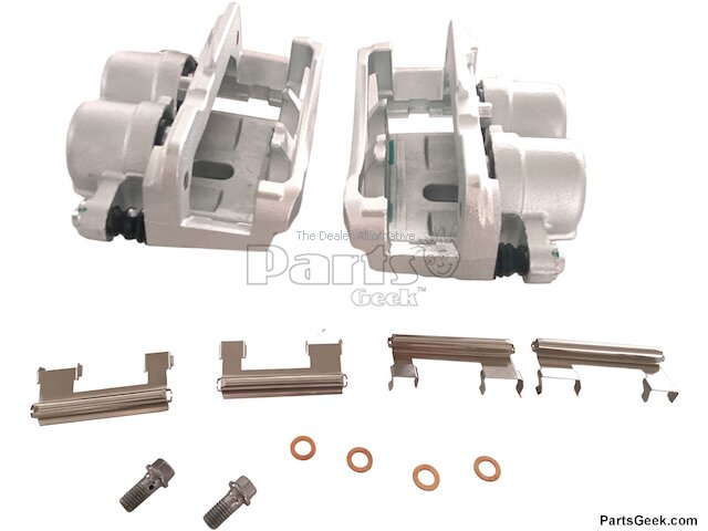 Front Brake Caliper Set of 2 - 1999-2006 Chevrolet Silverado 1500 (with Rear Disc Brakes) - Replacement 3691-03084378