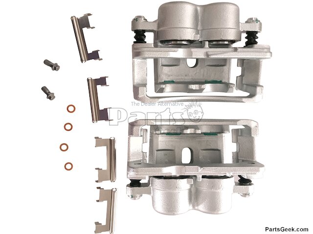 Front Brake Caliper Set of 2 - 1999-2006 Chevrolet Silverado 1500 (with Rear Disc Brakes) - Replacement 3691-03084378