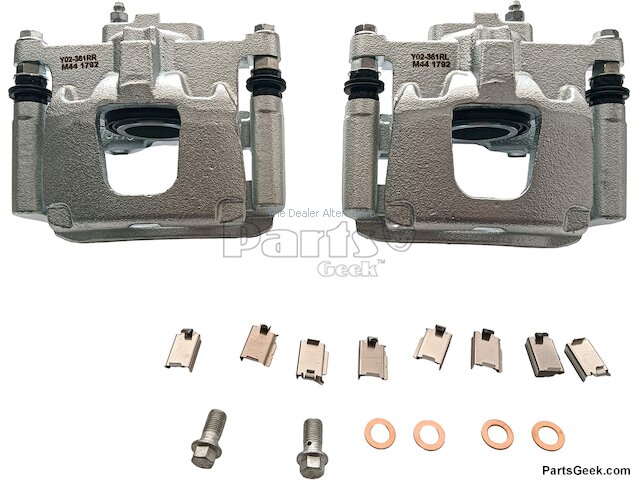 Rear Brake Caliper Set - 2007-2017 Jeep Wrangler - Replacement 19132-03031262