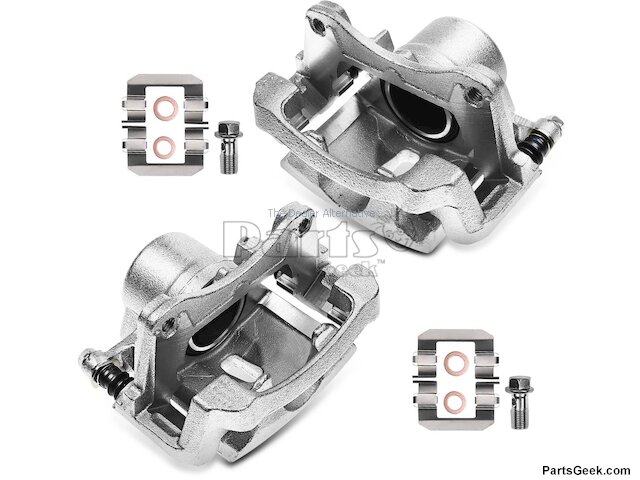 Front Driver & Passenger Brake Caliper Set - 2004-2012 Chevrolet Malibu - Autopart Premium 17833-02666047