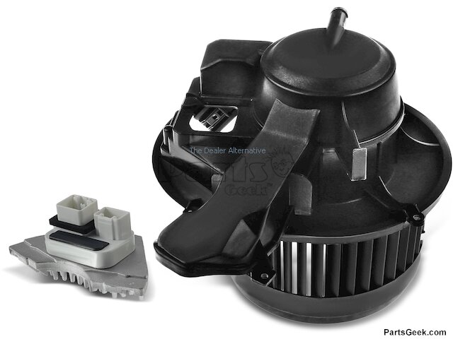 Front HVAC Blower Motor and Resistor Kit - 2003-2014 Volvo XC90 - Autopart Premium 889-03596978