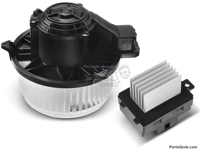 Front HVAC Blower Motor and Resistor Kit - 2010-2012 Ford Fusion - Autopart Premium 30425-03358521
