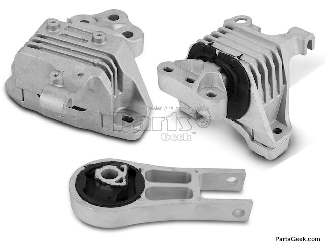 Engine Mount Kit - 2014-2018 Jeep Cherokee 2.4L 4-Cylinder - Autopart Premium 127768-02040816