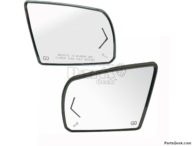 Door Mirror Glass Set - 2008-2017 Toyota Sequoia - Replacement 29122-02237331