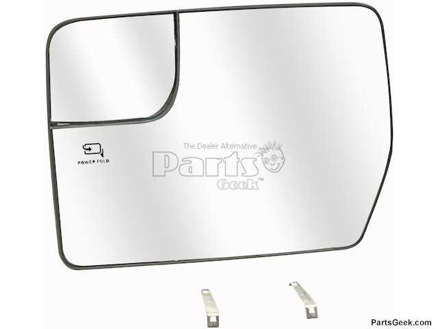 Left Door Mirror Glass - 2011-2014 Ford F150 - Replacement 96880-02189858
