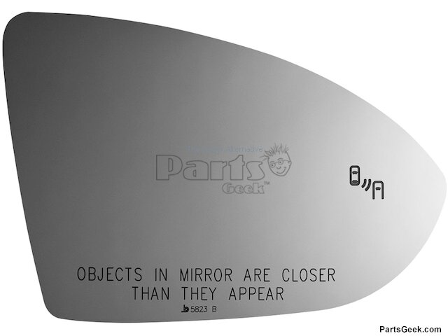 Right Door Mirror Glass - 2019-2025 Volkswagen Jetta - Burco 146557-02849298