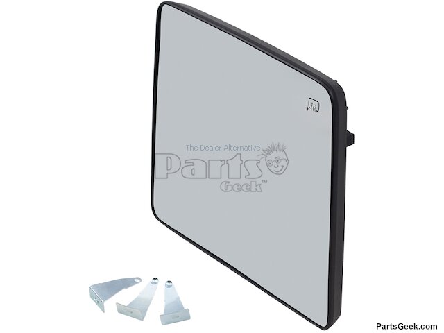 Upper Right Mirror Glass - 2008-2016 Ford F250 Super Duty - Brock 28412-07366261