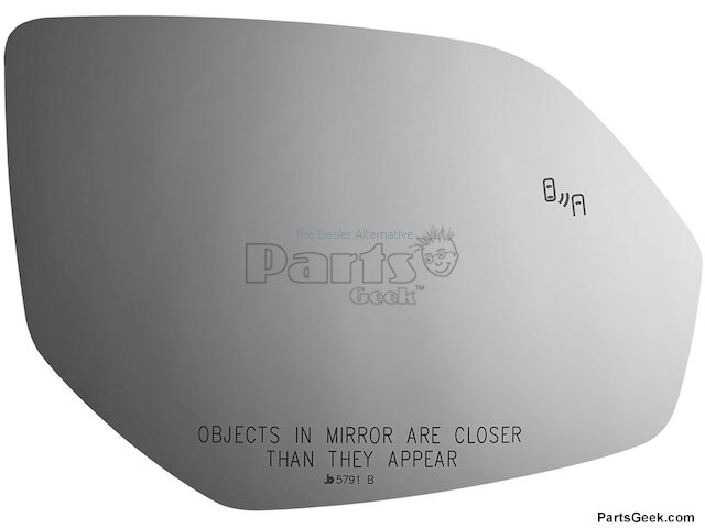 Right Door Mirror Glass - 2018-2025 Volkswagen Atlas - Burco 143586-02973164