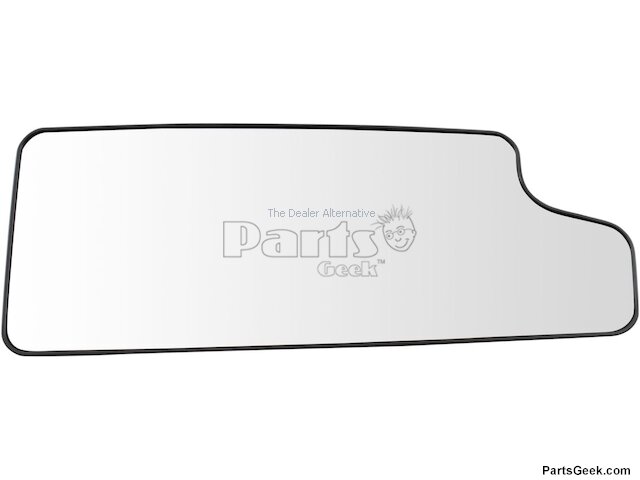 Right Door Mirror Glass - 2020-2025 Chevrolet Silverado 2500 HD - TechPro 149155-06395197