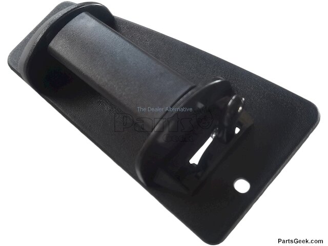 Rear Left Driver Side Outside Door Handle - Black - Access Handle - 2000-2006 Chevrolet Silverado 1500 Extended Cab Pickup - Replacement 3692-02852364