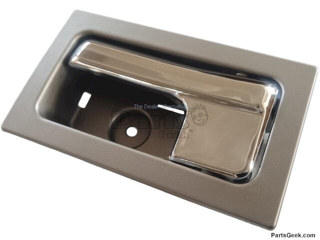 Left Driver Side Interior Door Handle - Chrome Lever - 2009-2014 Ford F-150 (with Power Locks) - Replacement 30322-02995682