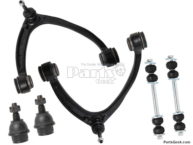 Upper Control Arm Ball Joint Sway Bar Link Kit - 2007-2015 Chevrolet Silverado 1500 - DriveBolt 19009-03582826