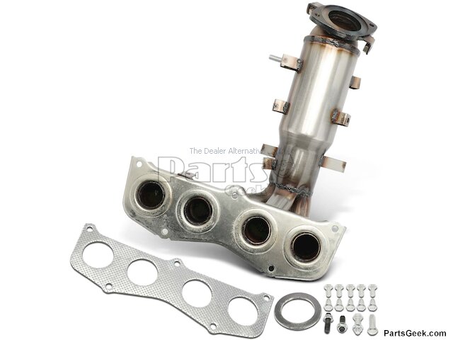 Front Catalytic Converter - 2002-2006 Toyota Camry 2.4L 4-Cylinder - Autopart Premium 7958-03563314