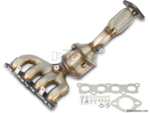 Front Catalytic Converter - 2011-2019 Ford Fiesta 1.6L 4-Cylinder - Autopart Premium 96700-03524691