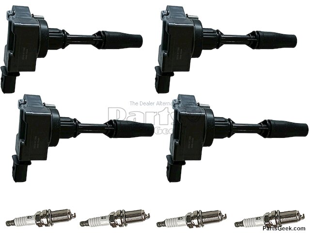 Ignition Coil and Iridium Spark Plug Kit - 8-Piece - 2013-2022 Chevrolet Malibu - Replacement 119076-03447973