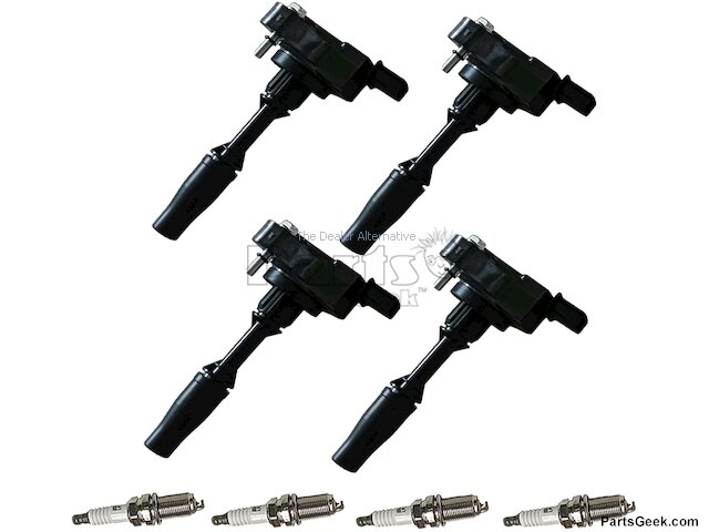 Ignition Coil and Iridium Spark Plug Kit - 8-Piece - 2013-2022 Chevrolet Malibu - Replacement 119076-03447973