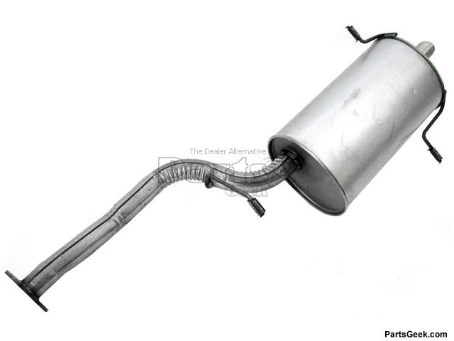 Muffler - 1998-2005 Subaru Forester 2.5L H4 - Walker 345-05191252