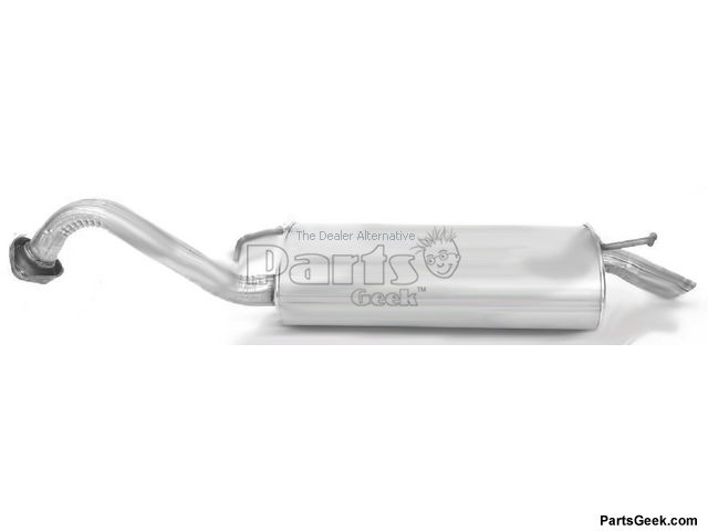 Muffler - 2003-2005, 2009-2013 Toyota Corolla - Walker 8017-05191259