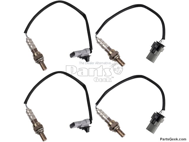 Oxygen Sensor Set 4 Piece - 2014-2019 GMC Sierra 1500 - TRQ 125150-02293461