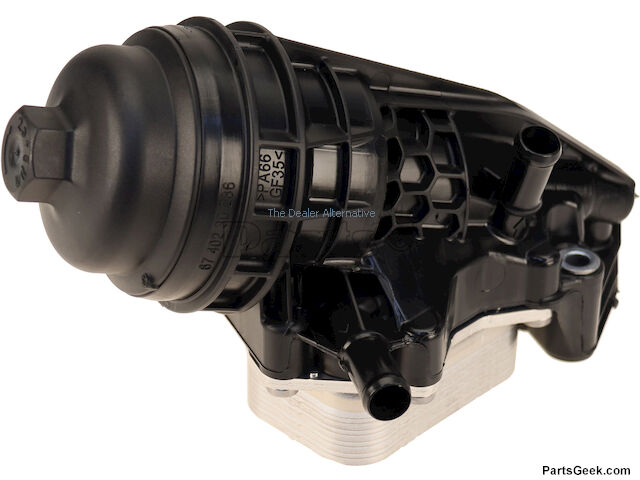 Oil Cooler and Filter Housing Assembly - 2017-2019 Infiniti QX30 - Genuine W0133-3664169