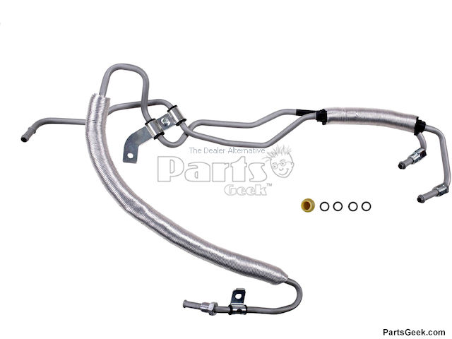 Power Steering Hose Assembly - Pressure and Return - 2003-2008 Toyota Corolla - Sunsong 8017-03127961