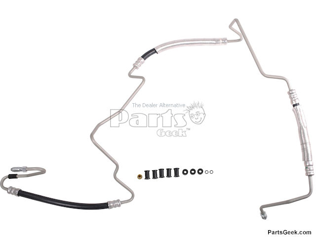Power Steering Pressure Line Hose Assembly - 2008-2010 Dodge Grand Caravan V6 - Sunsong 28820-07381089