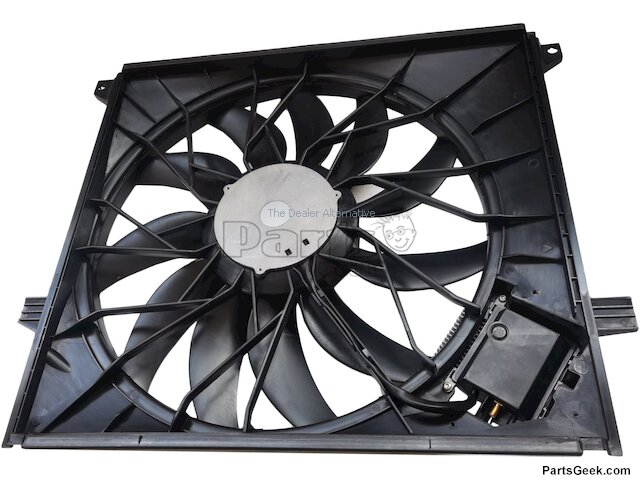 A/C Cooling Condenser Fan Assembly - 2002-2005 Mercedes-Benz ML500 - Replacement 6422-02317162 3 A/C Cooling Condenser Fan Assembly - 2002-2005 Mercedes-Benz ML500 - Replacement 6422-02317162