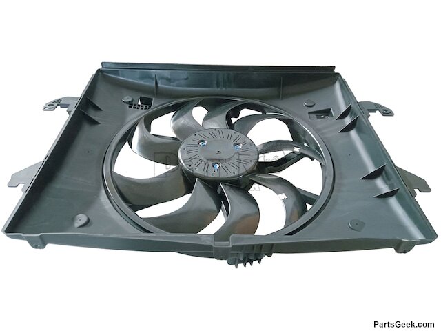 Engine Cooling Radiator Fan Assembly - 2013-2018 Ram 1500 3.6L V6 - Replacement 119830-03193719