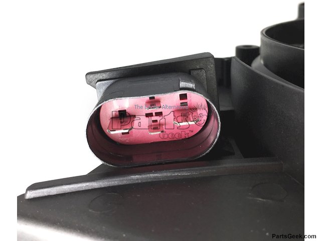 Dual Radiator Fan Assembly - 2005-2014 Volkswagen Jetta Sedan 2.5L 5-Cylinder GAS - Replacement 18277-02766703