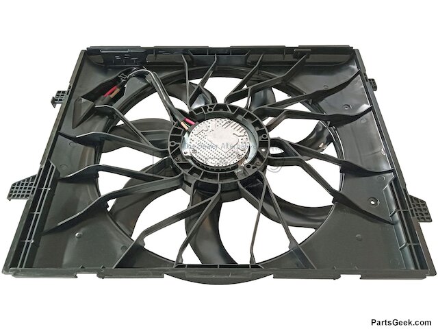 Engine Cooling Radiator Fan Assembly - 2014-2022 Dodge Durango Sport Utility (with Heavy Duty Cooling) - Replacement 127853-03841181