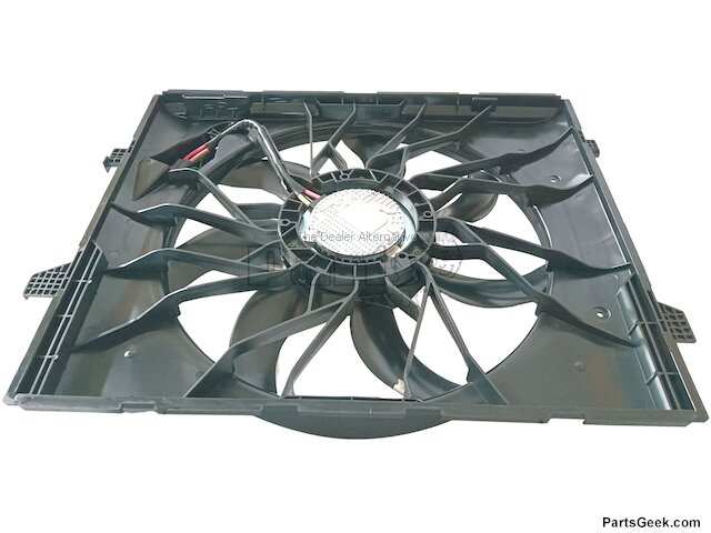 Radiator Fan Assembly - 2011-2013 Dodge Durango 3.6L V6 5.7L V8 (with Heavy Duty Cooling Only) - Replacement 97145-03747795