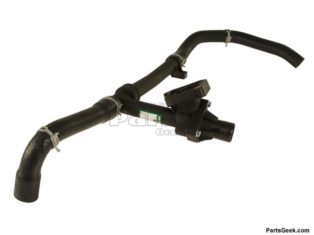 Upper Radiator Hose - with Thermostat - 2002-2008 Jaguar X-Type - Eurospare W0133-1605903