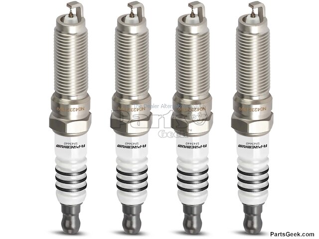 Spark Plug Set - 2010-2017 Chevrolet Equinox 2.4L 4-Cylinder - Autopart Premium 30482-02048127