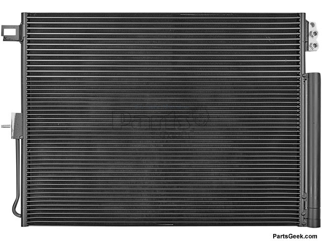 A/C Condenser - with Integral Transmission Oil Cooler - 2011-2025 Dodge Durango (Excluding 2011-2025 SRT8) - Action Crash 97145-04044582