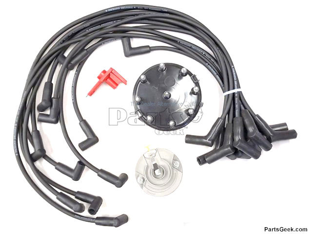 Ignition Tune-Up Kit - 4-Gauge - 1984-1996 Ford F150 V8 - United Automotive 5287-07595061
