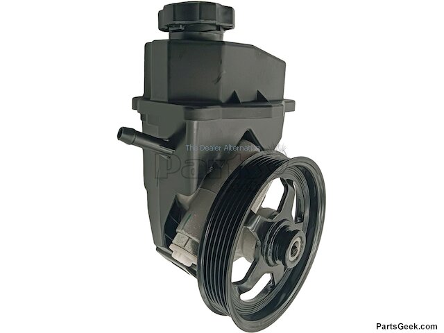 Front Power Steering Pump with Pulley and Reservoir - 2006-2011 Chevrolet Impala 3.6L 3.9L V6 - Replacement 18620-03194974