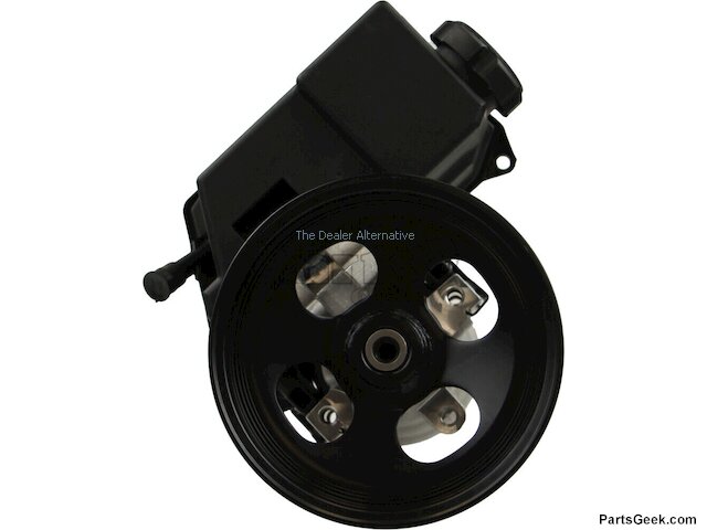 Power Steering Pump with Pulley and Reservoir - 2006-2010 Hummer H3 - Atlantic Automotive 18605-06345329