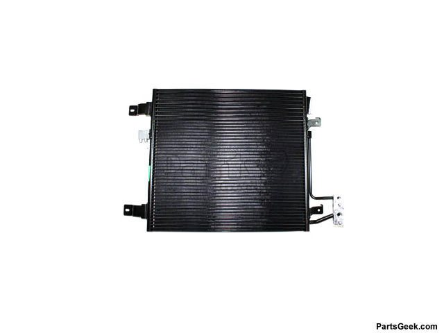A/C Condenser - with Built in Transmission Oil Cooler - 2007-2011 Jeep Wrangler 3.8L Automatic Transmission - Action Crash 19132-04002767