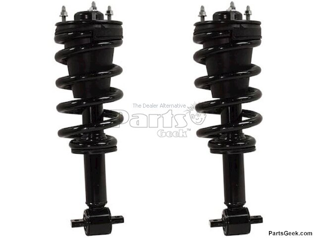 Front Strut and Coil Spring Assembly Set of 2 - 2007-2013 Chevrolet Silverado 1500 (without Electronic Adjustable Suspension) - DriveBolt 19009-02557846